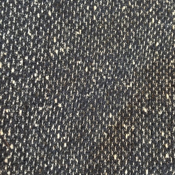 Cabi Blair Oversized Wool Jacket Pea Coat Tweed Navy Pockets #689 Fall Small - Picture 11 of 16